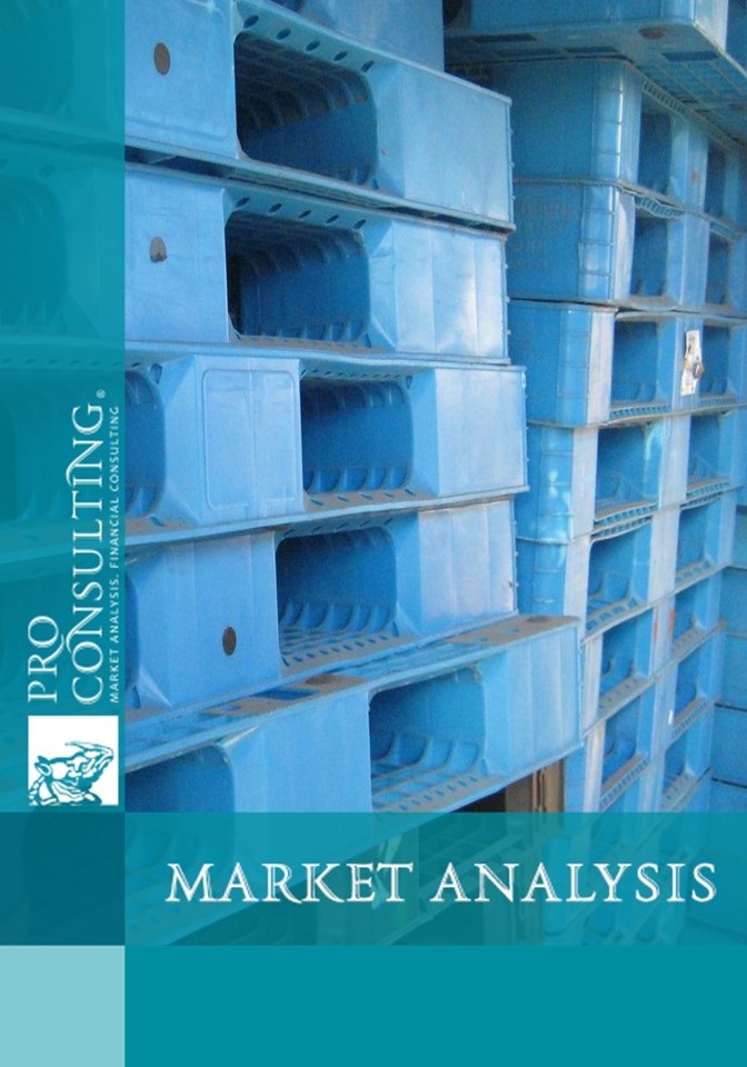 Market research report on plastic pallets in Ukraine. 2015